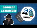 Why These Programming Languages Are TERRIBLE