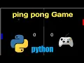 Python Game Development TELUGU Build Ping Pong Game Today