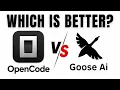 OpenCode vs Goose AI - Which AI Coding Agent Is Better