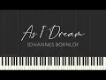 As I Dream - Johannes Bornlöf (Piano Tutorial)
