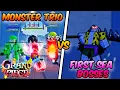 GPO Luffy Zoro and Sanji VS All First Sea Bosses