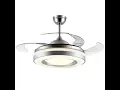 How To Assemble Modern Retractable Ceiling Fan Light