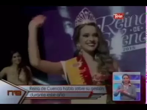 Reina de Cuenca habla sobre su gestión durante este año