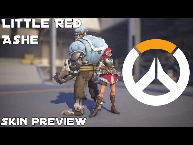 Little Red Ashe - Overwatch Skin Preview