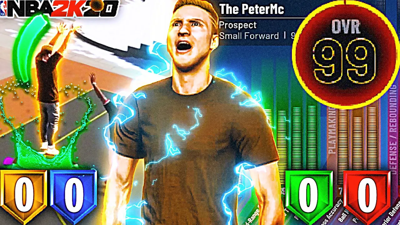the ONLY 99 overall with ZERO badges in NBA 2K20...