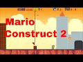 Construct 2 Mario game Template
