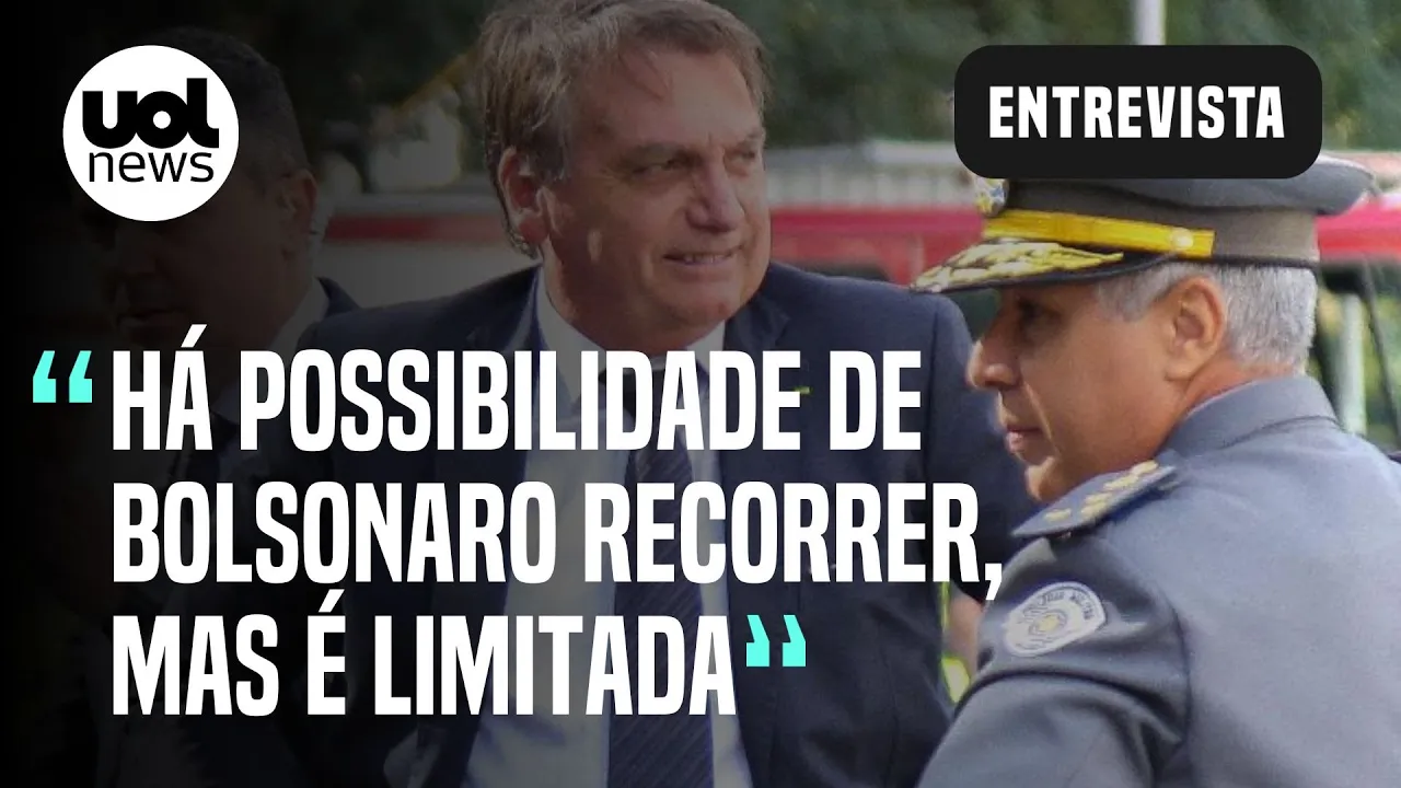 Julgamento de Bolsonaro: Se TSE deixá-lo inelegível, ainda pode recorrer ao STF, explica advogado