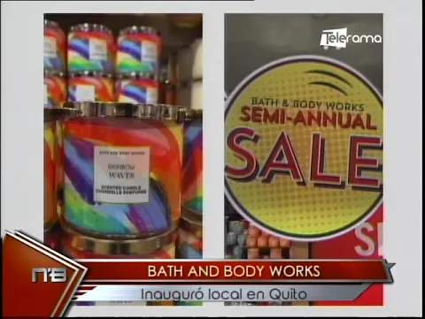 Bath and Body Works inauguró local en Quito