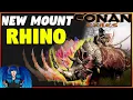 NEW MOUNT THE RHINO - ALL YOU NEED TO KNOW Conan exiles Siptah