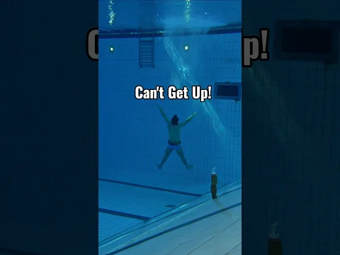 How Much Weight Is Too Much? Stuck On The Bottom Of The Pool