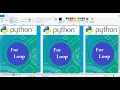 to sequences using for loop in Python Part III