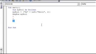Excel 2010 VBA Tutorial 12 Booleans