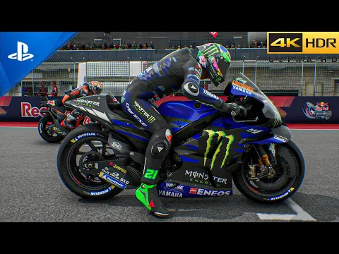 Download MP3 MotoGP 23 - 120% EXTREME Difficulty | AmericasGP Full Race | Ultra High Graphics Gameplay (4K/60FPS)