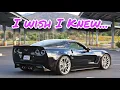 First Time Corvette Owners Must Watch This C6