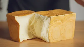 Perfect Fluffy Milk Loaf Bread | Soft & Moist Recipe!
