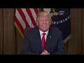 President Donald Trump Easter message March 30 2018