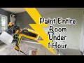 How to Paint Spray a Whole Room in Under 1 Hour with Wagner Flexio 3000