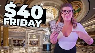 How Long Will 40 Last in Slots at Caesars Palace in Las Vegas