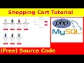 Shopping Cart Tutorial with Source Code