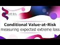 Conditional Value-at-Risk Expected shortfall - measuring expected extreme loss Excel SUB