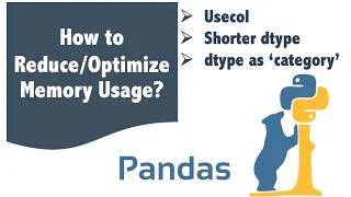 How to Optimise Memory Usage in Pandas