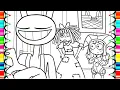 The Amazing Digital Circus Pilot Jax opens Kaufmo s room New Coloring Pages NCS Music