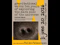 Talks and Telescopes Gabriele Vajente Gravitational Waves