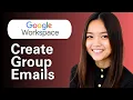 Learn How To Create Group Emails In Google Workspace - Collaborative Inbox