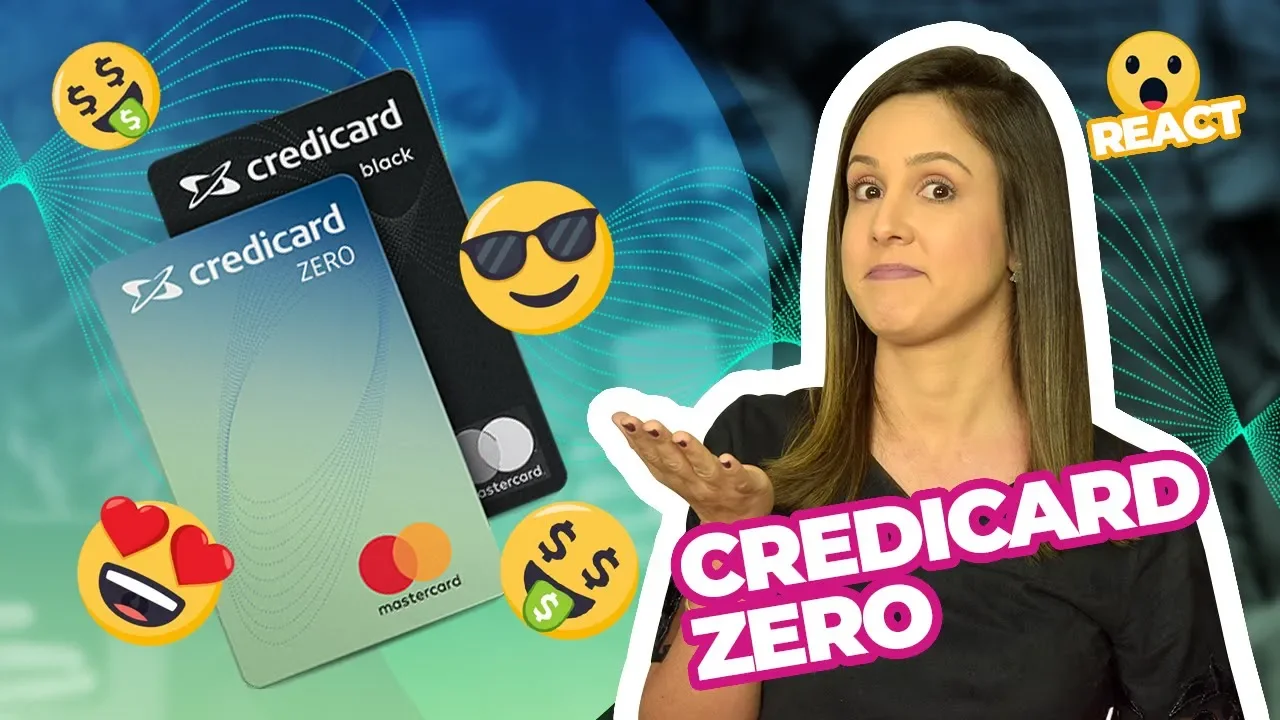 REAGINDO AO CREDICARD ZERO! CARTÃO DE CRÉDITO ZERO ANUIDADE, VALE A PENA?