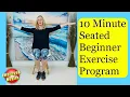 10 Minute Beginner Chair Exercises for Seniors no equipment needed