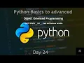 OOP using Python What is -