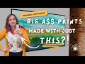 How I Digitize BIG Paintings for Fine Art Prints No Scanner Required