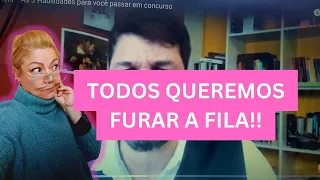 REAGINDO AO FURE A FILA