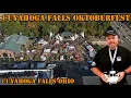 Cuyahoga Falls Oktoberfest Drone Flight History Heart High Views Cuyahoga Falls Ohio 2025