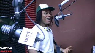 alpha p and idahams on the morning rush ph with spaceman and sunshine