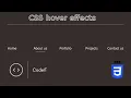 Cool underline CSS hover effect CSS hover effects