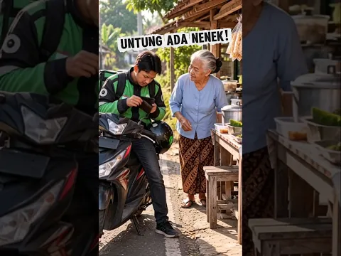Nenek Ini Gercep banget Menolong Orang #shorts #shortsvideos