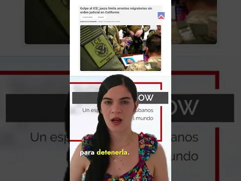 Golpe al ICE jueza limita arrestos migratorios