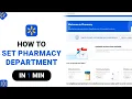 How to Set Pharmacy Department on Walmart NEW