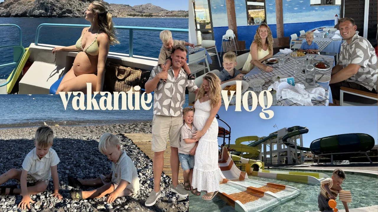 Boottocht, Tsambika Beach & Een hele vervelende ervaring… | Vakantievlog Rhodos🇬🇷