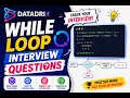 While Loop Questions In Python While Loop In Python Python Programming 2023 Datadrix