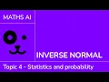 Inverse normal IB Maths AI
