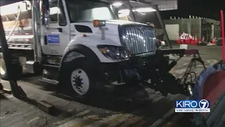 Lynnwood prepares by deicing roads ahead of winter weather