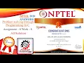 Problem solving through Programming In C NPTEL Week 8 Assignment8 Programming All Solution