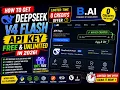 How to Get DeepSeek V4 Flash API Key FREE UNLIMITED in 2026 - B AI Limited Time 0 Credits Offer