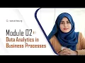Module 2 Data Analytics in Business Processes