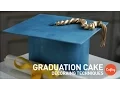 Easy Mortar Board Graduation Cake Cake Decorating Tutorial