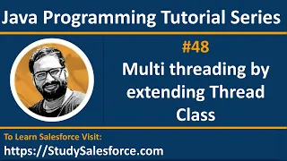48 Java How to implement multi threading by extending thread class in java by Sanjay Gupta