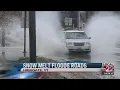 Several roads closed due to flooding