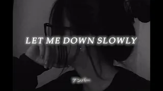 Download Let Me Down Slowly (Slowed + Reverb) MP3